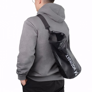 Wozinsky WWK-10 veekindel kott SUP kajakile 10 l - must