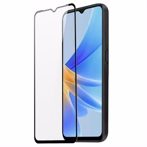 Dux Ducis 9D Karastatud klaas Oppo A17 9H Karastatud klaas with must frame