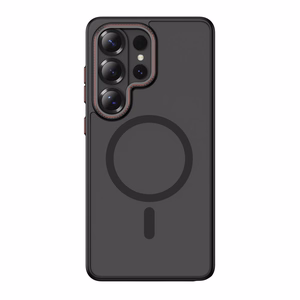 Tech-Protect MagCam MagSafe Ümbris for Samsung Galaxy S26 Ultra - must and punane