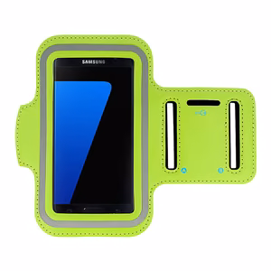 Armband SLIM Type 1 Ümbris jaoks Iphone 13/13Pro/14/14 Pro/15/15Pro/16/16 Pro/Samsung S21/S22/S23/S24 (5,5 Inches) LIME
