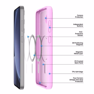 Ümbris Dux Ducis Yind jaoks Samsung S931 S25 roosa