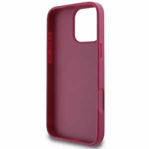 Guess Glitter Script Big 4G iPhone 16 Pro Ümbris - lilla