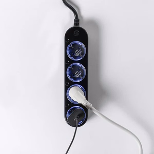 Умный удлинитель Shelly Power Strip 4 Gen4 Zigbee/Matter 12A чёрный