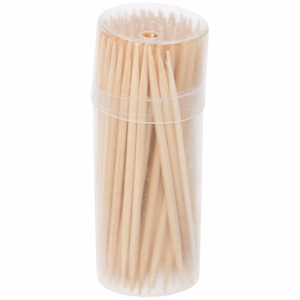 Naturaalsest bambusest hambaorgid, 6 pakki, igas 100 tk