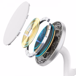 Juhtmevaba laadija Choetech "T585-F 3in1" valge 15W (iPhone / Apple Watch / Airpods jaoks)