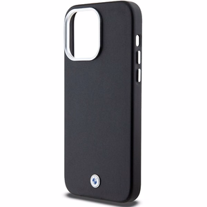 BMW Signature Wrapped Metal MagSafe чехол для iPhone 15 Pro Max - чёрный