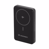 Powerbank Wozinsky WLWP-10KA0Y3S 22.5W PD Qi2 10000 mAh, statiiviga, 1x USB-A, 1x USB-C - must
