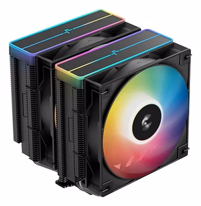 DeepCool AG620 BK ARGB V2 kiibistiku, emaplaadi õhkjahuti 12 cm must 1 tk