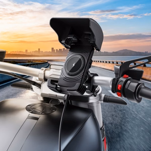 Blavec Uchwyt Rowerowy/Motocyklowy BVC-01 Velo to handlebar with induction charging and shock absorbtion (BVC01-ICSAHB) black