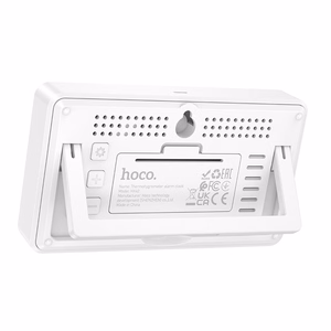 Elektrooniline kell hügrotermomeetriga Hoco HX42 valge