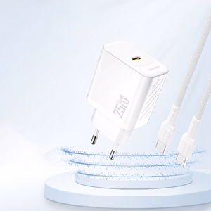 Dudao A27 25W GaN USB-C Wall Laadija - valge