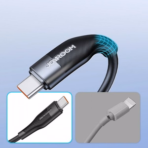 USB kaabel Joyroom S-1060M12 must Type-C 100cm (kuni 6A)