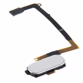 Button Ühildub Samsung G920 S6 Koos Flex Valge Original