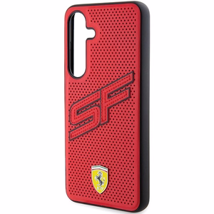 Ferrari Big SF Perforated ümbris jaoks Samsung Galaxy S24 - punane