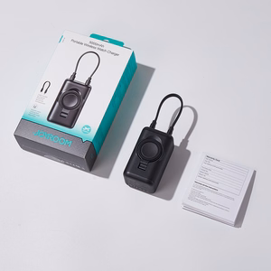 Joyroom JR-W13 5000mAh Wireless Power Bank for Apple Watch + USB-C and Lightning – Black