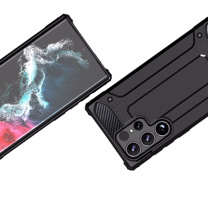 Hybrid Armor Ümbris jaoks Xiaomi Redmi 14C - Must