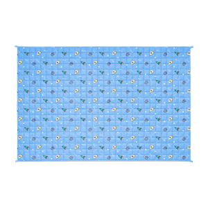 PREMIUM puuvillane raskustekk lastele, 100 x 150 cm, 3 kg, kosmosemustriga