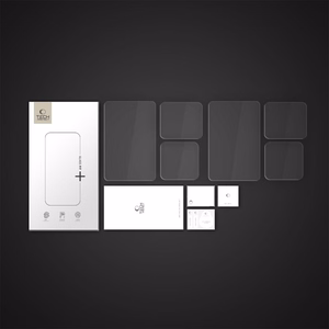 Tech-Protect Glass Fit+ 2-pack karastatud klaas jaoks GoPro Hero 9 / 10 / 11 / 12 - läbipaistev