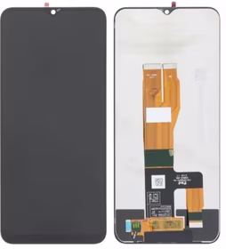 LCD screen Realme C33/C30/Narzo 50i Prime 4G (2022) koos touch screen Must ORG