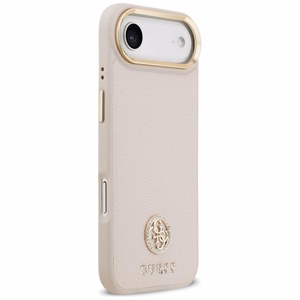 GUESS ümbris jaoks IPHONE 17 Air compatible with MagSafe GUHMP17MPGCRMDEP (PU W/ Grained Strass Logo) roosa