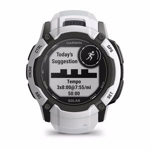 Garmin Instinct 2X Solar – GPS-nutikell, MIP, 50 mm, valge