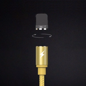 USB kaabel Remax RC-095i pruun Lightning 100cm (eemaldatava magnetpistikuga)