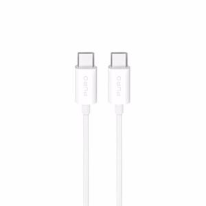 Puro TPE 25W USB-C - USB-C 3m Kaabel - valge