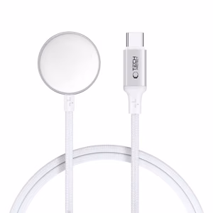 Tech-Protect UltraBoost USB-C Induktiivne Laadija jaoks Apple Watch 1m - valge