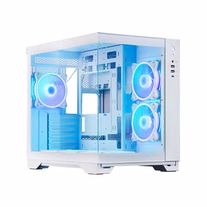 Chieftec GM-30W-TG-OP computer case Cube White
