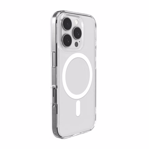 Силиконовый чехол Puro Lite Mag MagSafe для iPhone 16 Pro - прозрачный