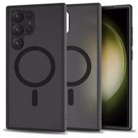 Tech-Protect MagMat MagSafe Ümbris jaoks Samsung Galaxy S23 Ultra - Matte must