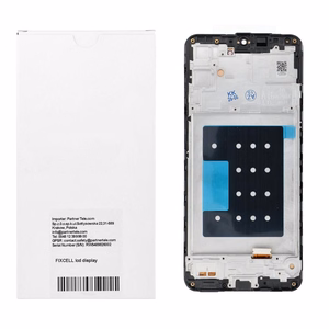 REWA OLED LCD-ekraan raamiga SAMSUNG A16 4G jaoks, must