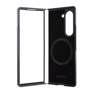 DKNY Repeat Pattern Stack Logo Ümbris jaoks Samsung Galaxy Z Fold6 - Must