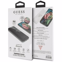 Guess Invisible Logo Karastatud klaas jaoks iPhone Xr