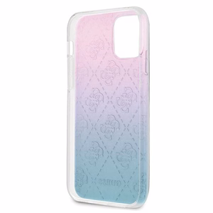 Guess GUHCP12S3D4GGBP iPhone 12 mini 5.4" siniroosa/sinine&roosa kõvakott 4G 3D mustriga kollektsioon