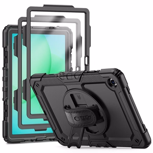 Tech-Protect Solid Чехол для Samsung Galaxy Tab A9+ / A11+ Plus 11.0 X210 / X215 / X216 / X230 / X235 / X236 - чёрный