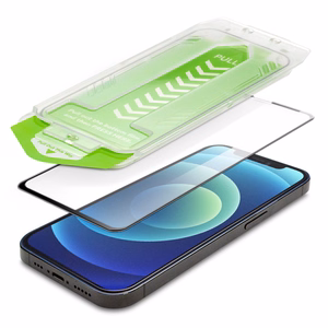 9H закалённое стекло с монтажной рамкой для iPhone 14 Pro Max Wozinsky Premium Glass - чёрное