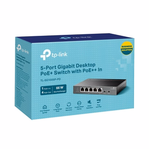 TP-Link TL-SG1005P-PD network switch Gigabit Ethernet (10/100/1000) Power over Ethernet (PoE) must