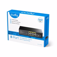 Cudy FS1010P network switch Fast Ethernet (10/100) Power over Ethernet (PoE) must