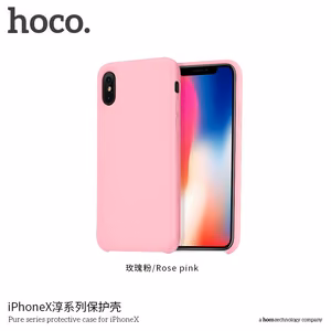 Ümbris "Hoco Pure Series" jaoks iPhone X rose roosa