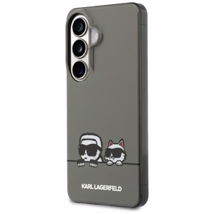 Karl Lagerfeld IML Peekaboo Karl&Choupette MagSafe Ümbris for Samsung Galaxy S26 - must