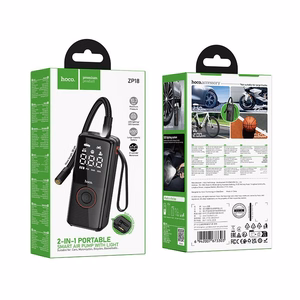 Car compressor Hoco wireless 4000mAh ZP18 black