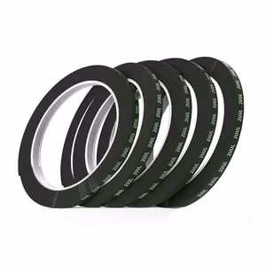 Kahepoolne kleeplint 2UUL CS01 3mm ekraanile, tagakaanele, must