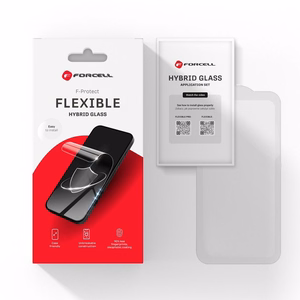 Hübriidklaas mudelile iPhone 15 PRO Forcell Flexible Nano Glass