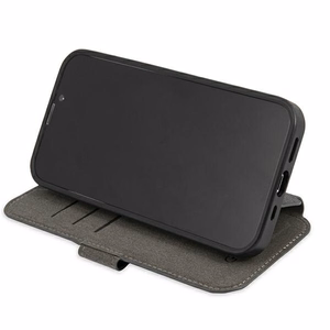 Guess GUBKP13L4GDGR raamatkaaneline ümbris iPhone 13 Pro / 13 6,1" 4G Stripe – hall