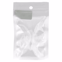 Silicone anti-dust plug Lightning valge - 10 pieces