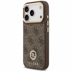 Guess 4G Strass Logo MagSafe ümbris jaoks iPhone 17 Pro - brown