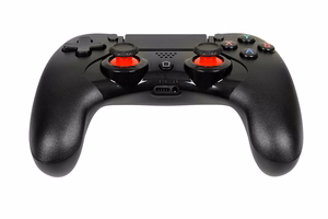 iBox IGP4 mängukontroller must Bluetooth Gamepad analoog / digitaal Android, PC, PlayStation 4, iOS
