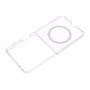 Läbipaistev MagSafe-toega 4sF-S Clear ümbris Samsung Galaxy Z Flip8 mudelile