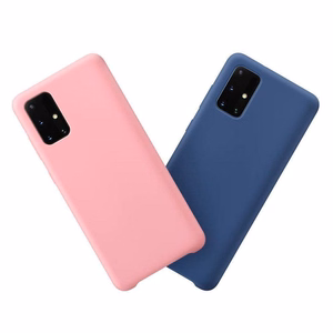 Silikoonist ümbris Pehme paindlik kummist kate Samsung Galaxy A03s musta